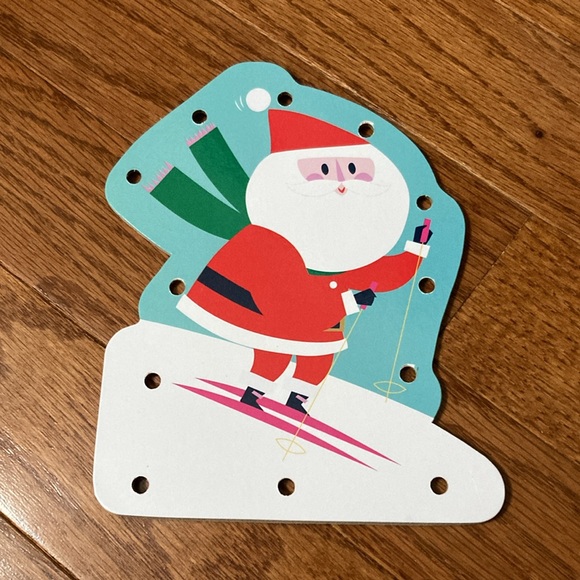 Wintertime & Christmas Lacing Shapes (set of 15) - Picture 2 of 11